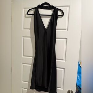 Elegant Black Sleeveless Dress